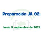 Protegido: Preparación JA C2.1000: Inicio 9 septiembre de 2021