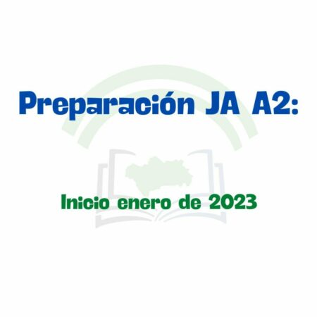Protegido: Preparación JA A2.1100: Inicio enero 2023